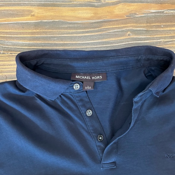 Michael Kors Large navy polo - Picture 3 of 3